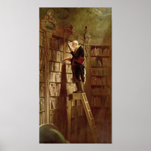 Poster Le ver de livre