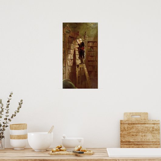 Poster Le ver de livre (Cuisine)