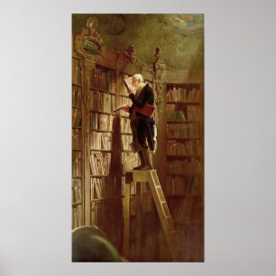 Poster Le ver de livre