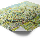 Poster Le verger blanc de Vincent Van Gogh (Coin)