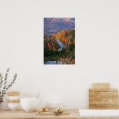 Poster le vermont surplombe les arbres automne (Cuisine)