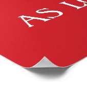 Poster Le verre peut être demi-bière complète (Coin)