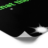 Poster Le verset de la Bible de Malachi Tithe et moi ouvr (Coin)