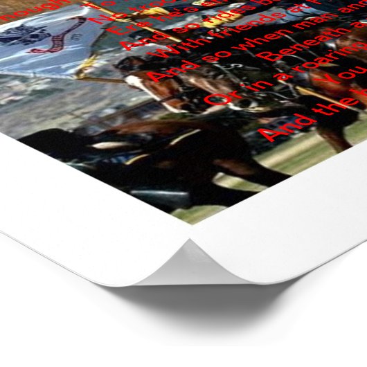 Poster Le vert du 19D Poem Fiddler (Coin)