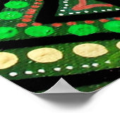 Poster Le vert du voyage (Coin)