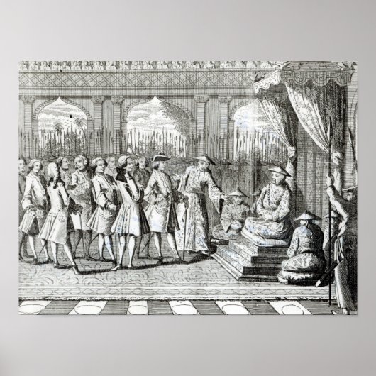 Poster Le Viceroy de Canton donne un public (Devant)