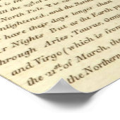 Poster Le Vicissitude de Saisons Expliqué (Coin)