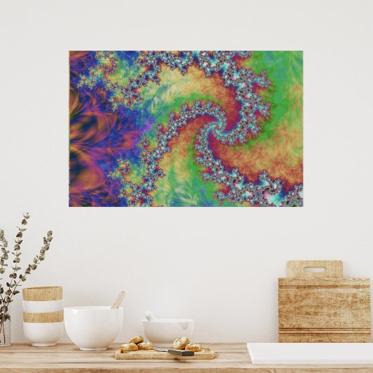 Poster Le vide crée : (Cuisine)