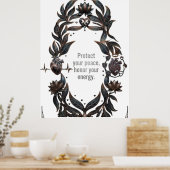 Poster Le vide de l'Exécution (Cuisine)