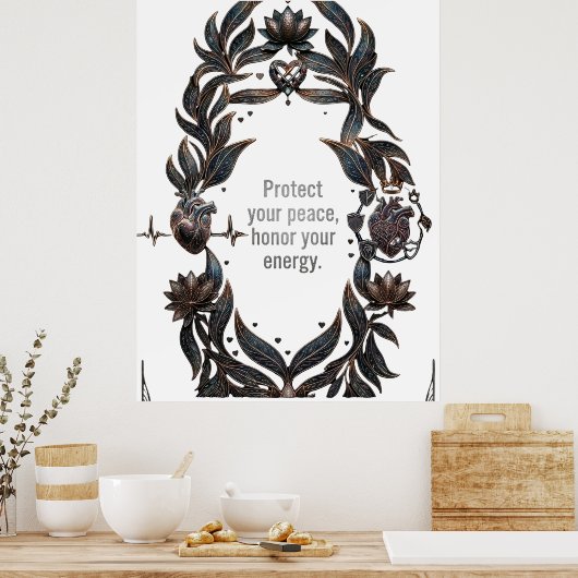 Poster Le vide de l'Exécution (Cuisine)