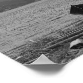 Poster Le vieux bateau en bois (Coin)