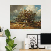 Poster Le Vieux Chêne - Jules Dupré (Bureau à domicile)