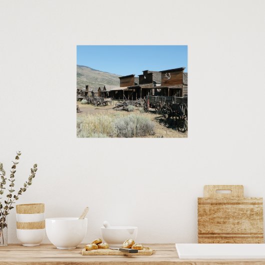 Poster Le Vieux Far West (Cuisine)