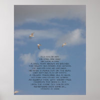 POSTER LE VIEUX MARI BOUTEILLE POÈME SUR PHOTOGRAP