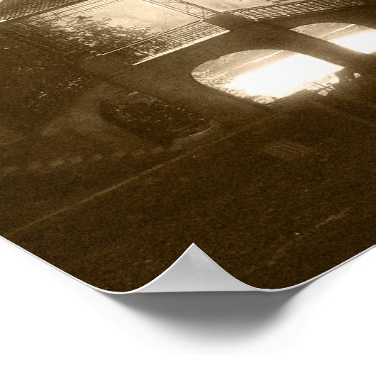 Poster Le vieux parc (Coin)