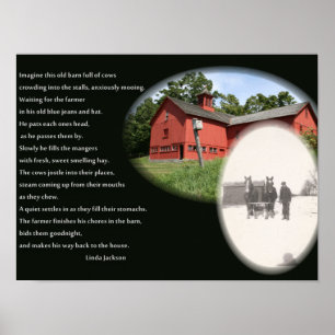 Poster Le vieux poème des agriculteurs