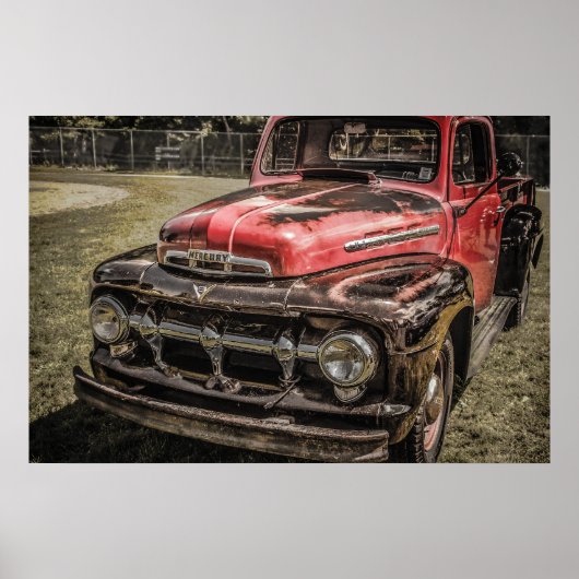 Poster Le Vieux Rouge antique (Devant)