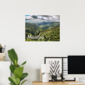 Poster Le viewpoint de l'île Maurice (Bureau à domicile)