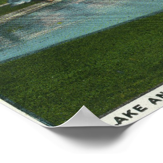 Poster Le vignoble de Martha (Coin)