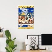 Poster Le vignoble de Martha L'île enchantée (Bureau à domicile)