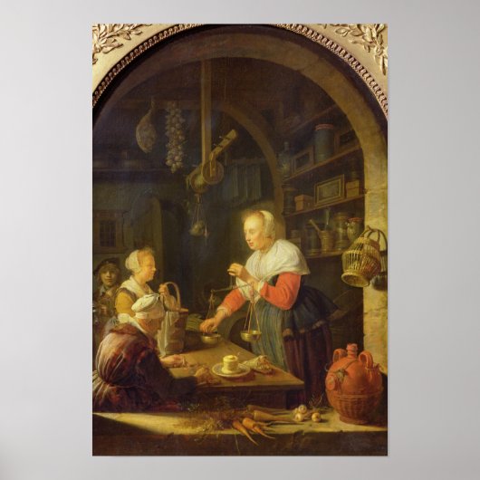Poster Le Village Grocer, 1647 (Devant)