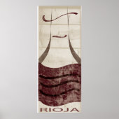 Poster Le vin de Rioja (Devant)