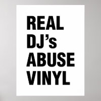 LE VINYLE DE LA VIOLENCE DE VÉRITABLE DJ