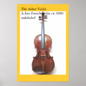 Poster Le violon Asher (Devant)