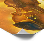 Poster Le violon d'or Rendu artistique de l'IA (Coin)