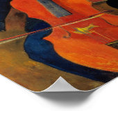 Poster Le violoncelliste Schneklud | Paul Gauguin (Coin)