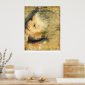 Poster Le visage de Jésus Christ par Frederico Barocci (Cuisine)