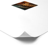 Poster Le Visage de la Grâce Incarnée conception 1 (Coin)