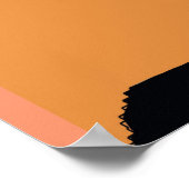 Poster Le visage de l'homme Abstrait 7 (Coin)