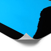 Poster Le visage de l'homme Abstrait 7 (Coin)