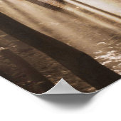 Poster Le visage de loup dans les bois (Coin)