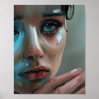 Le visage des femmes | Oeuvre artistique générée p