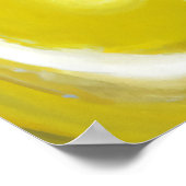 Poster Le visage en citron jaune en pleurs | AI Art Poste (Coin)