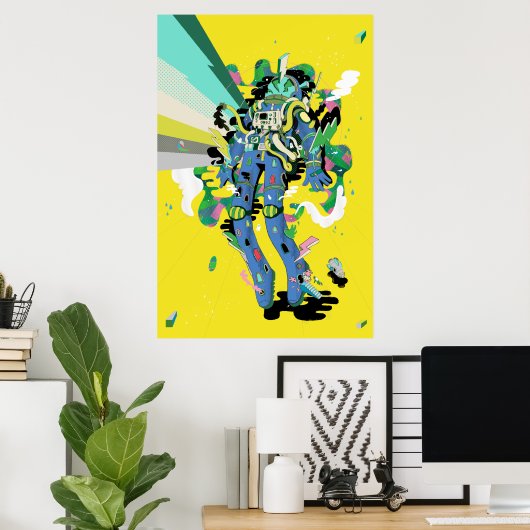 Poster Le visiteur (Bureau à domicile)