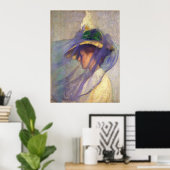 Poster Le Voile bleu (Bureau à domicile)