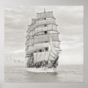 Poster Le voilier "Viking"