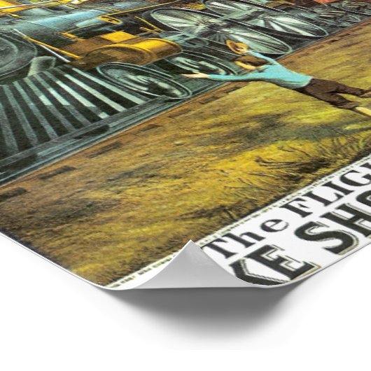 Poster Le vol de l'affiche Fast Mail (Coin)