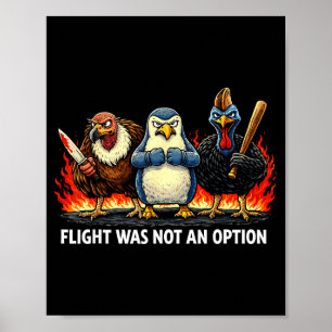Poster Le vol n'était pas une option 