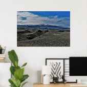 Poster Le volcan Katla (Bureau à domicile)