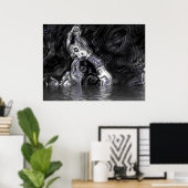 Poster Le voleur d'eau (Bureau à domicile)