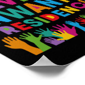 Poster Le Vote Empêche Les Dons De Présidences Indésirées (Coin)