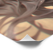 Poster Le Vow silencieux de Kitsune | Japonais Fox Samura (Coin)