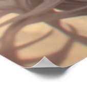 Poster Le Vow silencieux de Kitsune | Japonais Fox Samura (Coin)