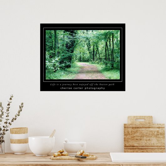 Poster Le voyage (Cuisine)