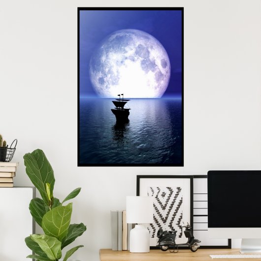 Poster Le voyage (Bureau à domicile)