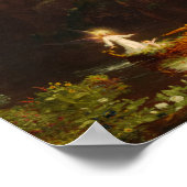 Poster Le voyage de la vie, Enfance, 1842 par Thomas Cole (Coin)